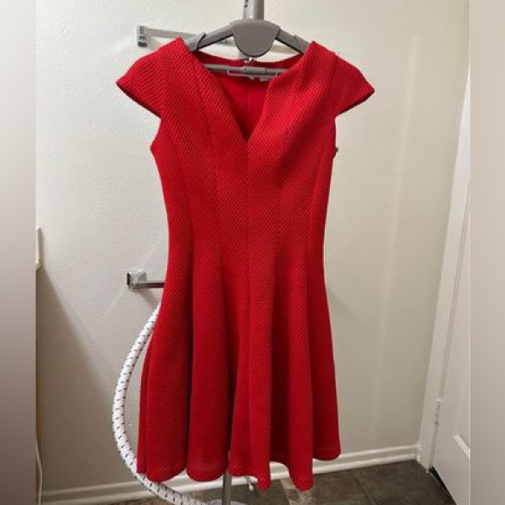 Julia Jordan Red Dress with Pockets Size 4